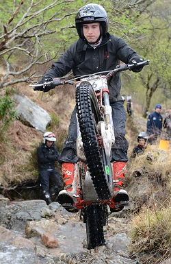 Michael Brown At Lower Mamore Day 3 2013 Scottish Six Days Trial