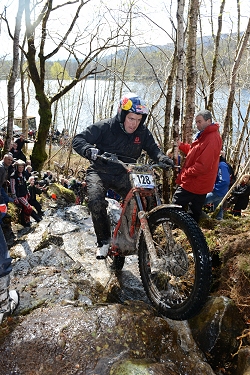 Dougie Lampkin At Loch Arkaig Day 2 2013 Scottish Six Days Trial