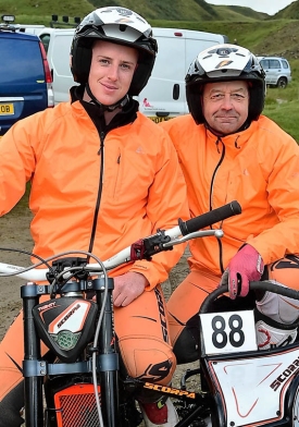 Nigel Crellin Chris Molyneux 2017 british sidecar trials championship