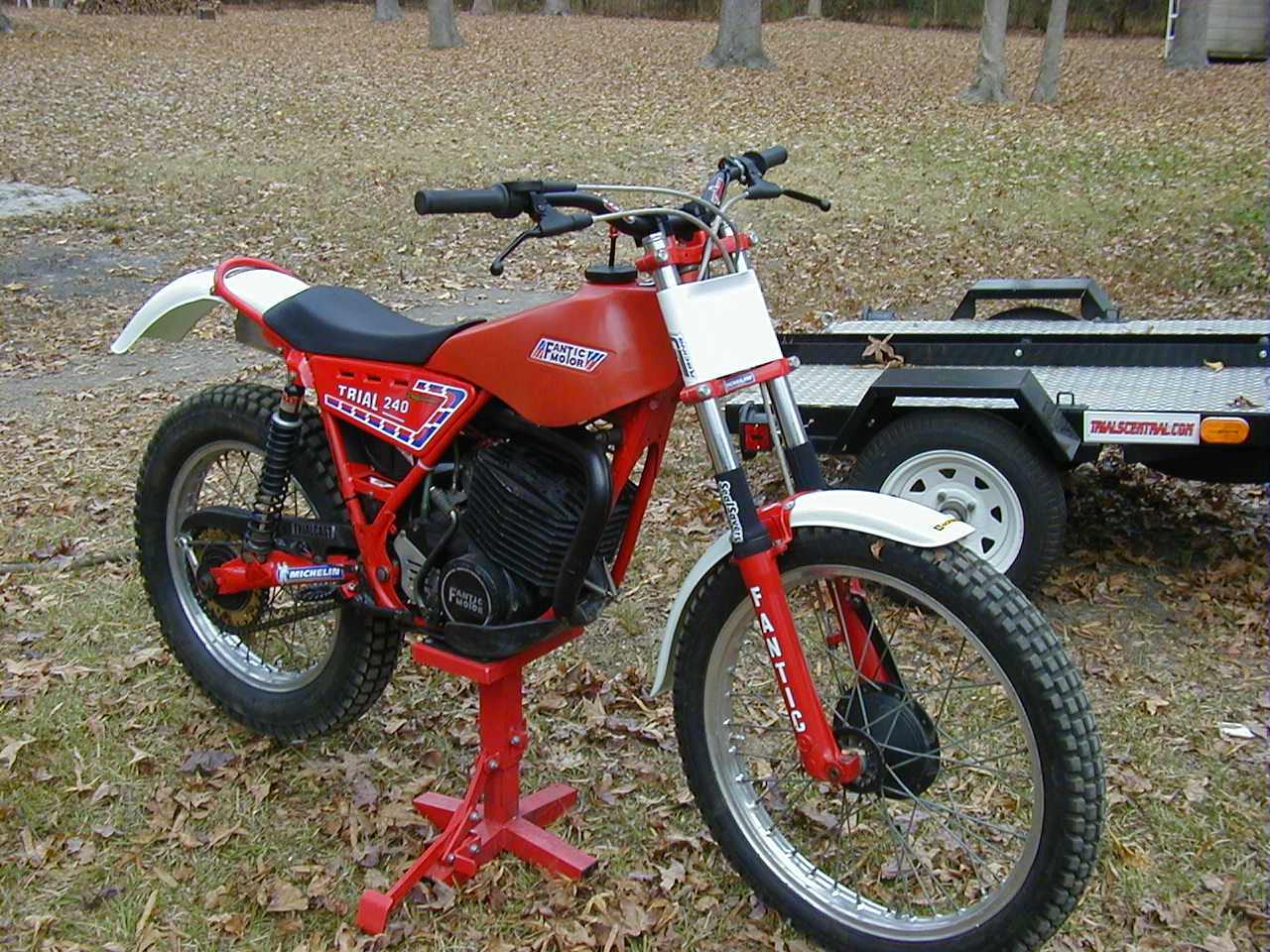 fantic 250 trials bike