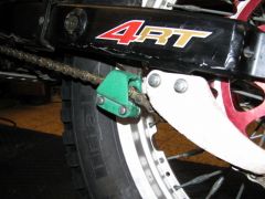 Chain tensioner and "wave" brakedisc Montesa 4RT