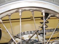 Bultaco 159 rear wheel 002