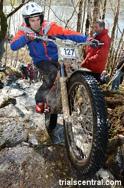 Ben Hemingway At Loch Arkaig Day 2 2013 Scottish Six Days Trial