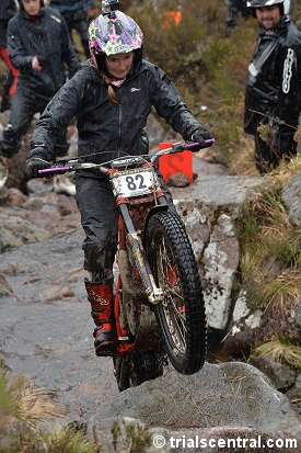 Katy Sunter At Creag Lundie Day 2 2014 Scottish Six Days Trial