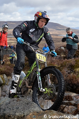 Dougie Lampkin At Chairlift Day 4 2015 Scottish Six Days Trial