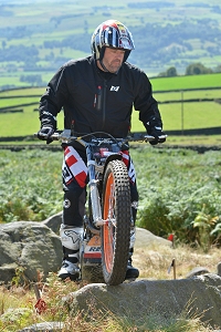 Dominic Coleman At 2014 Dougie Lampkin Trials School 18