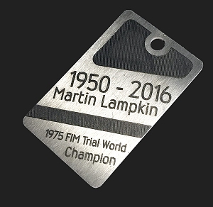 martin lampkin memorial tag story